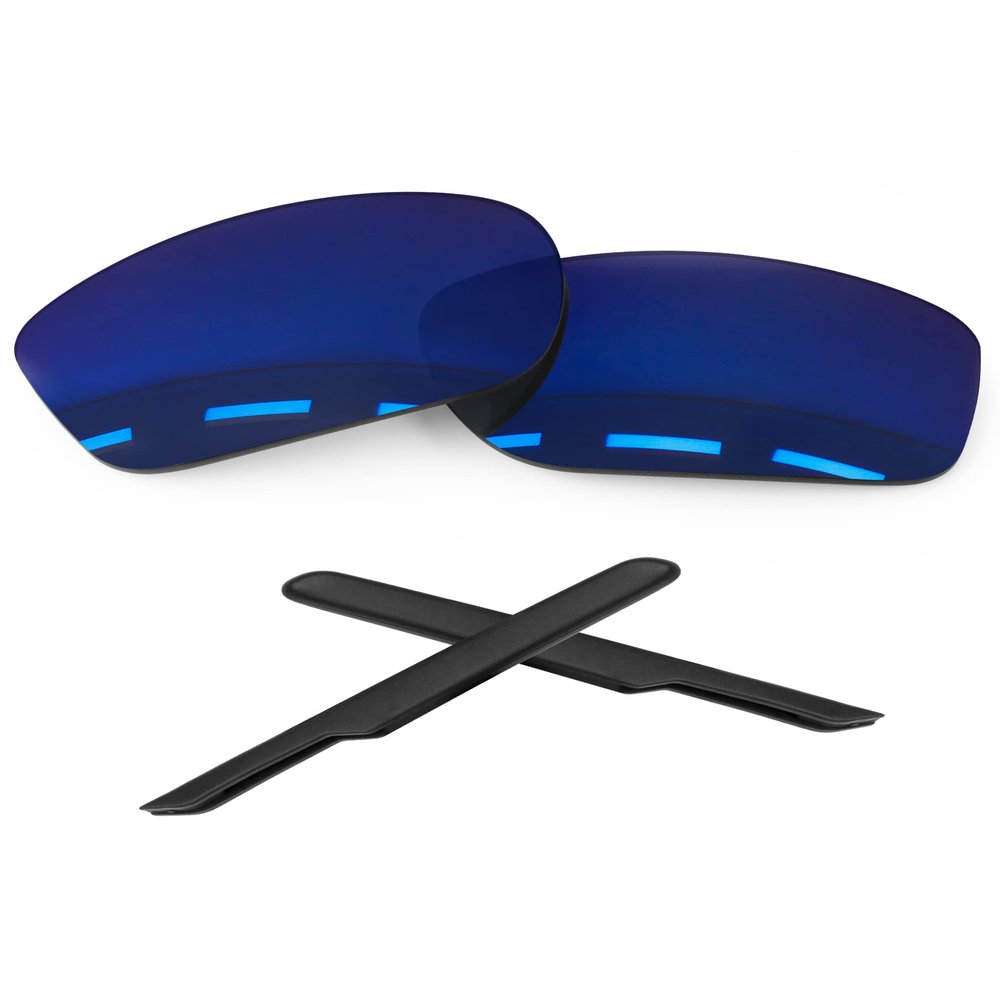 Forobb 1.6MM Polarized Replacement Lenses & Earsocks for Oakley Siphon OO9429 Sunglasses - Deep Water - Polycarbonate Polarized
