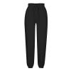 CHGBMOK Women's Cotton Linen Pants Elastic Drawstring Waist Harem Pants with Pockets Casual Solid Color Light Weight Trousers view 4