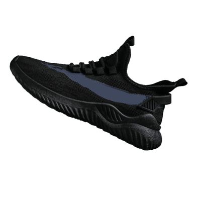 Legou Men's Sports Shoes Mesh Casual Sports Shoes Black 7