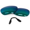 Forobb 1.6MM Polarized Replacement Lenses & Nosepieces for Oakley Split Time OO4129 Sunglasses - Shallow Water - Polycarbonate Polarized view 1