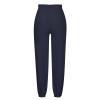 CHGBMOK Women's Cotton Linen Pants Elastic Drawstring Waist Harem Pants with Pockets Casual Solid Color Light Weight Trousers view 4