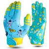 PLAYEUR Premium Football Gloves for Kids Youth & Adults-Premium Sticky Receiver with Adaptive Fit Technology-Ultra-Grip Performance view 2