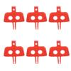 Bicycle Brake Pads, Bicycle Brake Spacer Bike Disc Brake Pads Hydraulic Oil Pressure Disc Protector 6PCS 41mm