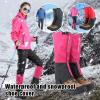 AVLUZ Outdoor Travel Leg Gaiter, Waterproof Warm Legging, Hunting Climbing Camping Winter Tourist Snow Foot Cover,Adjustable Snow Boot Gaiters. (Black,XS) view 4