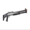 Powerful M3 Pump Action Multi Shot Airsoft Shotgun w/Retractable Stock - Black (320 FPS) view 4
