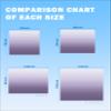 Beach Blanket Sandproof Oversized 83" x 79" Ombre Lavender Purple Waterproof Quick Drying Sand Free Mat White Texture Picnic Blankets for Outdoor Travel Camping Hiking Park view 2