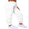Waitfairy Sweatpants Women - High Waist Joggers Baggy, White XL view 1