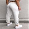 Waitfairy Sweatpants Women - High Waist Joggers Baggy, White XL view 4