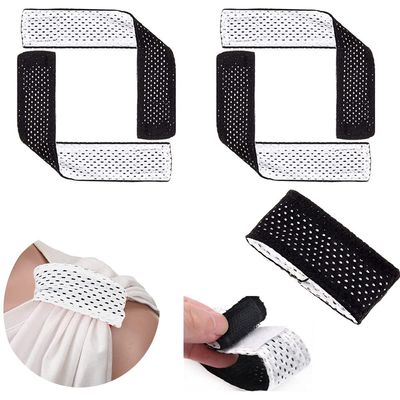NADUSEP 2 Pairs Jersey Sleeve Bands, Soccer Softball Sleeve Ties Sleeve Holders with Hook and Loop Fasteners for Shirts Baseball Sports Activities Boys Girls Sleeve Straps