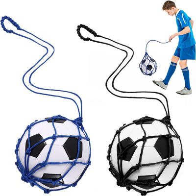 Soccer Kick Trainer, Ball Return Net for Solo Practice and Skill Training