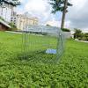 24" Small Collapsible Humane Live Animal Cage Trap No-Kill Trapping Kit for Humane Catch Release Rodent Small Cat, Rabbits, Squirrel, Opossum, Squire, Raccoon, All Fit Sized Animals, 2-Doors view 3