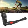 Cyrank Bike Kickstand, Aluminum Alloy Bikes Side Stand Adjustable Mountain Bike Kickstand with Non Slip Base for 22-27inch Wheel Bikes (Black) view 3