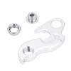 Horoper Tail hook1pc Cycling Aluminium Alloy Rear Gear Mech Derailleur Hanger Hook Dropout Frame (Silver)(002) view 1