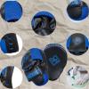Boxing Gloves and Pads Focus Mitts Set for Kickboxing, Muay Thai MMA Training, Fitness Kit with Punching Pads for Martial Arts view 4