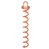 INOOMP 1pc Outdoor Spiral Stake Versatile Ground Peg for Tents Canopies and Garden Structures Heavy Duty Nail for Soil Types Camping Accessory view 1