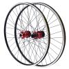 Bicycle Wheelset 27.5Inch MTB Wheelset Dual-Six-Hole Disc-Brakes,Bike Aluminum Alloy Rim Disc Brake, for 7-11, and 12S Cassettes Bicycle Wheel Set(Black) view 3