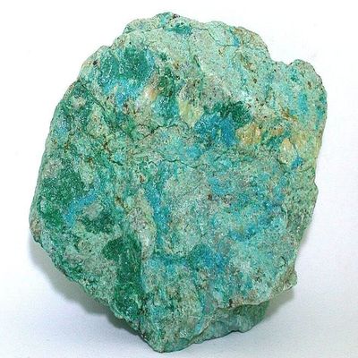 144 Gram 5.09 Ounce Spiderweb Turquoise Silica Quartz CAB GEM Rough CS126/32523