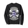 Behind Every Greek Man Funny Greece Sweatshirt view 1