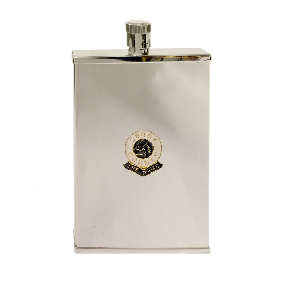 Derby County Football Club Slim Pocket Flask