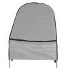 Aatraay Kayak Shade Canopy, Portable Foldable Boat Awning Set Kayak Canoe Sunshade Accessories for Canoe (Light Gray) view 4