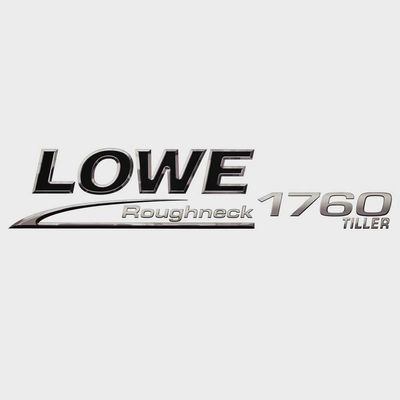 Lowe Boat Emblem Decal 2288186 | Sticker Roughneck 1760 Tiller