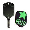 PELLO PXVI Elongated Carbon Fiber Pickleball Paddle | USAPA Approved | Toray 700 Carbon Fiber face | Polypropylene Honeycomb Core | Pickle Ball Racquet for Power, Spin and Control (Black) view 1