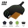 PELLO PXVI Elongated Carbon Fiber Pickleball Paddle | USAPA Approved | Toray 700 Carbon Fiber face | Polypropylene Honeycomb Core | Pickle Ball Racquet for Power, Spin and Control (Black) view 3