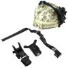 Night Vision Goggles Helmet Mount, NVG Helmet Mount Solid Ergonomic Durable for Desert Use (M88 Bracket + Pull Rope + Tipper) view 2