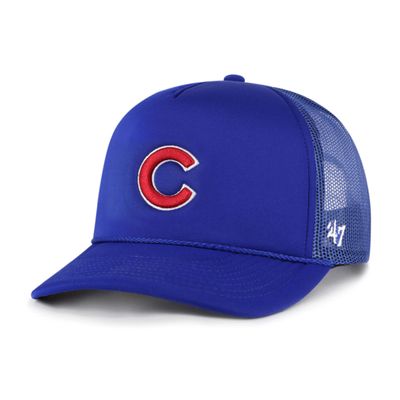 '47 MLB Unisex-Adult Foam Mesh Trucker Snapback Adjustable Hat Cap (Chicago Cubs)