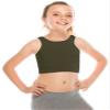 Kurve Girls' Seamless Sleeveless Crop Tank Top for Dance & Everyday view 1
