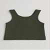 Kurve Girls' Seamless Sleeveless Crop Tank Top for Dance & Everyday view 3