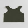 Kurve Girls' Seamless Sleeveless Crop Tank Top for Dance & Everyday view 4