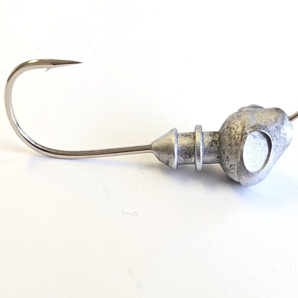 25 Custom Unpainted Venom Spinnerbait Heads Spinner Bass Pike Fishing Lure 3/4oz