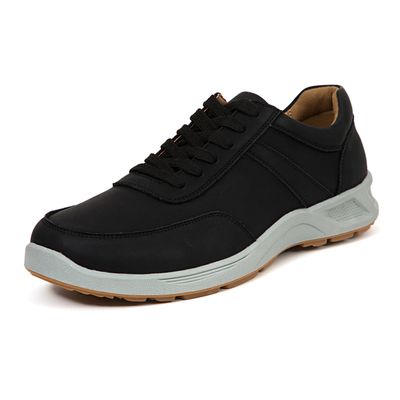 Deer Stags Men's Madison Fashion Sneaker Black 8.5