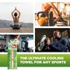 South Sport Cool Cool RAG Extreme Cooling Towel for Heat Relief - PVA Cooling Towel for Workout, Gym, Running and for Other Outdoor Sports - Cooling Rag for Neck - Cool Towel for Quick Cooling view 4