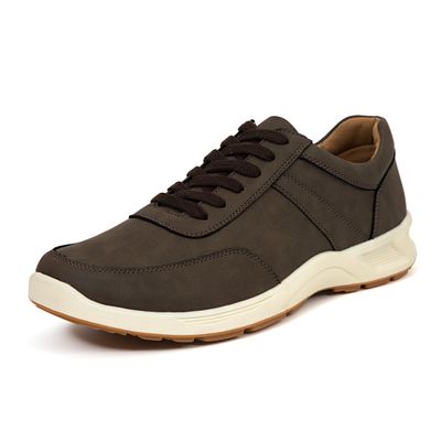 Deer Stags Men's Madison Fashion Sneaker Dark Brown 11.5