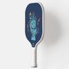 TigerTail Sports Liberty Fireworks Colorful Design Pickleball Paddle, USA Pickleball Approved, White Trim view 2