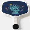 TigerTail Sports Liberty Fireworks Colorful Design Pickleball Paddle, USA Pickleball Approved, White Trim view 4