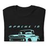 1960 Chevy Apache 10 Antique Pickup Truck Collector Custom T-Shirt Black view 4