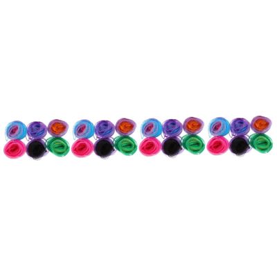ibasenice 24pcs Colorful Juggling Scarves for Dance Performance Soft Chiffon Random Colors for Boys and Girls Parties and Sensory Play