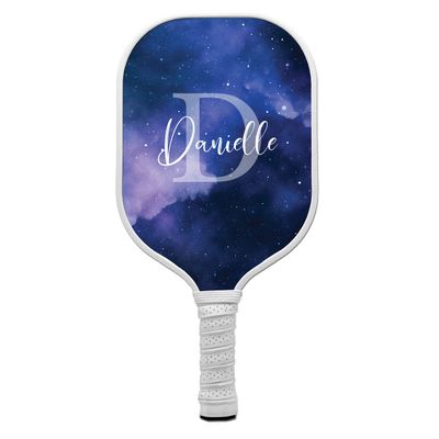 TigerTail Sports Custom Pickleball Paddle, USA Pickleball Approved (White Trim, 2126 Design)