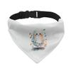 Cartoon Dog Ghost Pet Bandana Collar - Cute Scarf Collar - Halloween Dog Bandana - XL view 1