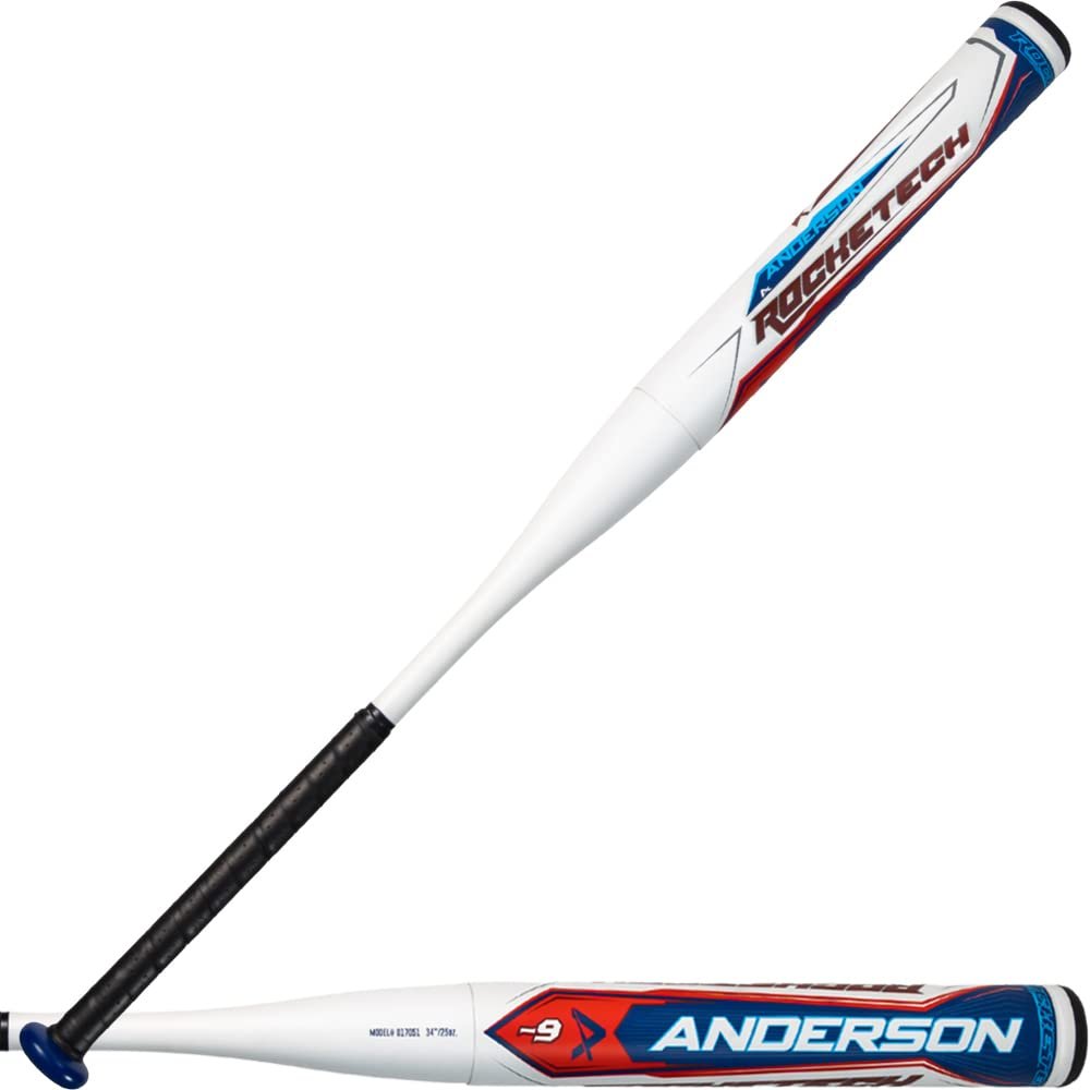 Anderson Rocketech -9 Fastpitch Softball Bat  2023 Model Double Wall Alloy Design (33/24OZ)