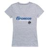 W Republic Fayetteville State Broncos Women's Script Tee T-Shirt - Heather Grey, Medium view 1