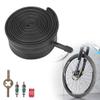 RUTU 26 Inch Bike Tubes,26x1.75/2.125 Inner Tube with 32mm Schrader Valve and Installation Accessorie - Compatible with 26x2.125 24x1.95 Bicycle Tube - Premium Heavy Butyl Inner Tubev-2 Pack view 1