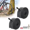 RUTU 70038/45c Inner Tube, 700x40C Bike Tube with 35mm Schrader Valve and Installation Accessories - Premium Heavy Duty Butyl Inner Tube - 2 Pack view 1
