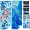 2 Pack Microfiber Lightweight Beach Towel Sand Free Quick Dry Absorbent Thin Compact Towels for Swimming Pool Camping Beach Accessories Large Easy Pack Travel Things for Vacation Essentials Gift view 1