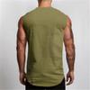 Vogrtcc Men V-Neck Tank Top Vest Gym Clothing Sleeveless Shirt Workout Sports Singlets Red view 4