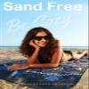 2 Pack Microfiber Lightweight Beach Towel Sand Free Quick Dry Absorbent Thin Compact Towels for Swimming Pool Camping Beach Accessories Large Easy Pack Travel Things for Vacation Essentials Gift view 4