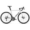 SAVADECK Carbon Disc Road Bike, Integrated Design Racing Bicycle Carbon Frame Carbon Fork with Shimano SORA R3000 Derailleur System 18 Speed Disc Brake Road Bike for Men or Women(White,54cm) view 1
